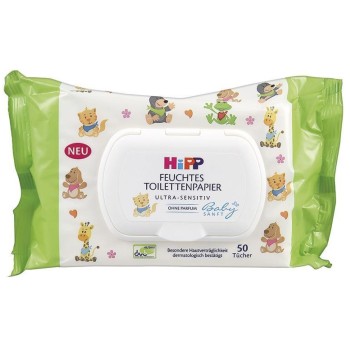 HiPP BabySanft vlhčený toaletní papír 50ks