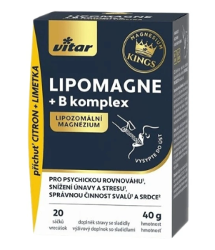 Vitar LIPOMAGNE+B komplex 20x2g
