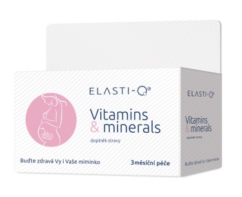 Elasti-Q Vitamins & Minerals s postupným uvolňováním 90tbl