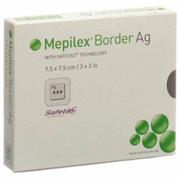 Mepilex Border Ag 7.5x7.5cm 5ks