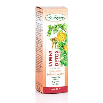 Dr.Popov Kapky bylinné Lymfa - Detox 50ml