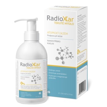RadioXar tekuté mýdlo s nanostříbr.+kaolinem 150ml