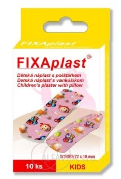 FIXAplast dětská náplast s polštářkem strips 10ks