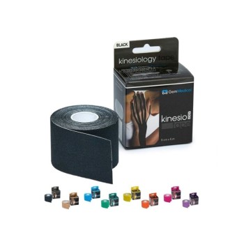 GM kinesiology tape 5cmx5m černý