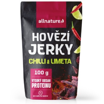 Allnature Beef Chilli & Lime Jerky 100g