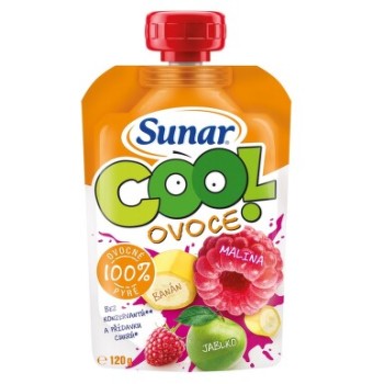 Sunar Cool ovoce malina banán jablko 120g