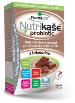 Nutrikaše probiotic s čokoládou 180g (3x60g)