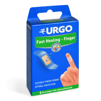 URGO FAST HEALING FINGER na prsty hydrok.nápl.8ks