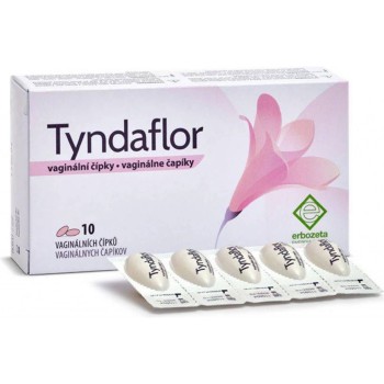 Tyndaflor vaginální čípky 10x2g