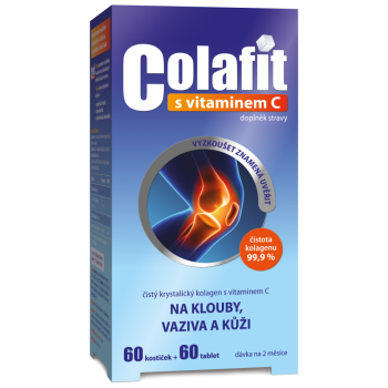 COLAFIT s Vitamínem C 60 + 60 kostek