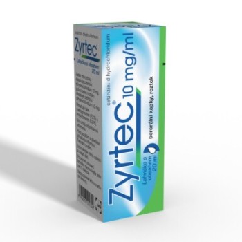 Zyrtec 10mg/ml por.gtt.sol.1x20ml