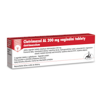 Clotrimazol AL 200 tbl.vag.3x200mg+apl.