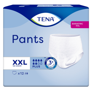 TENA Pants Bariatric Plus XXL inkontinenční kalhotky 12ks