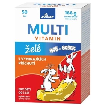 Vitar Kids Multi želé 50ks