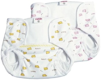 Farlin plenkové kalhotky na suchý zip velikost M věk 3-12 m / váha 6-9 kg