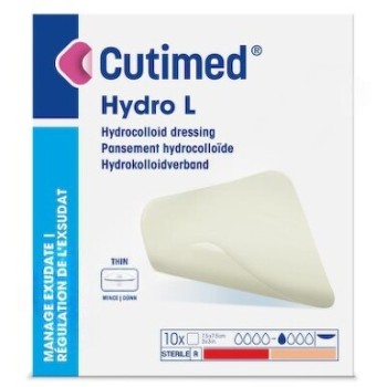 Cutimed Hydro L hydrokoloidní krytí 7.5x7.5cm 10k