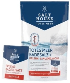 SALT HOUSE Sůl do koup.proti bol.kloubů 400g+20ml