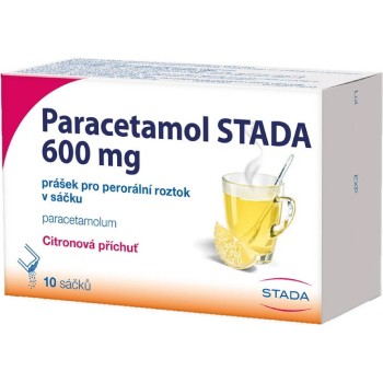 Paracetamol Stada 600mg hot drink por.plv.s.scc.10