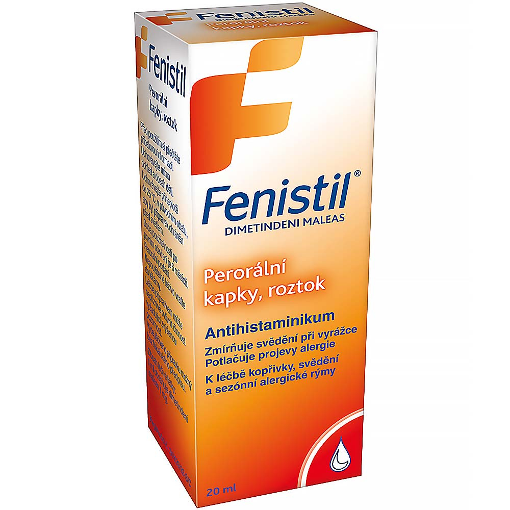 Fenistil 1 mg/ml por.gtt.sol. 1x20 ml CZ | EUC Lékárna