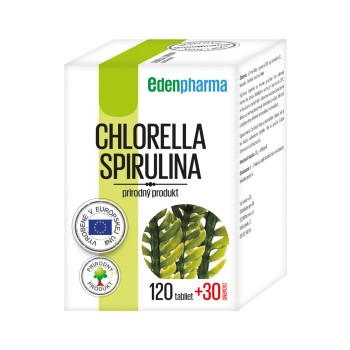 Edenpharma Chlorella Spirulina 120+30 tablet