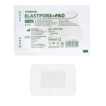 ELASTPORE+PAD náplast samolep.sterilní 7x5cm 1ks