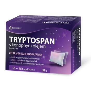 Tryptospan s konopným olejem cps.30+15