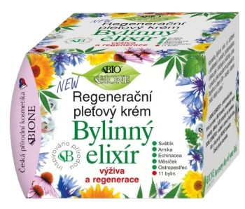 BIO BIONE Bylinný elixír regener.pleťový krém 51ml