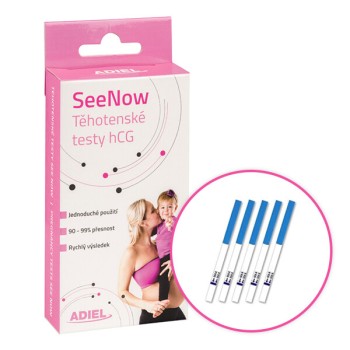 Adiel SeeNow těhotenské testy hCG 5ks