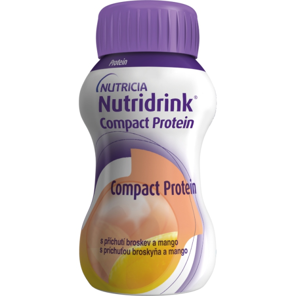 Nutridrink Compact Protein př. brosk.mango 4x125ml