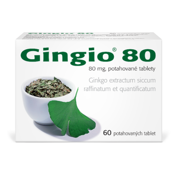 GINGIO 80 mg potahované tablety, 60 tbl.
