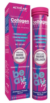 ActivLab Collagen Beauty jahoda/rebarb.šum.tbl.20