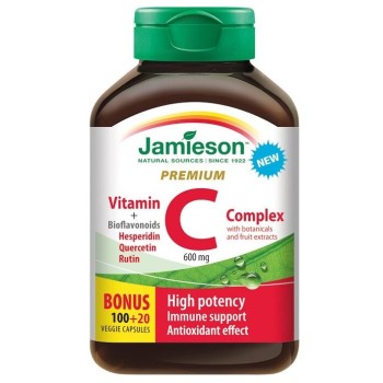 JAMIESON Vitamín C Premium 600mg s bioflav.cps.120