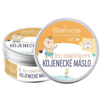 Saloos Šlehané máslo měsíčkové kojenecké BIO 150ml