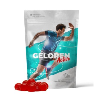 Geloren ACTIVE 90 želé tablet POMERANČ - EXPIRACE 4/2026