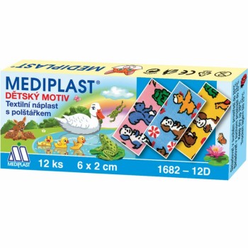 Náplast Mediplast 6cmx2cm dětská 12ks