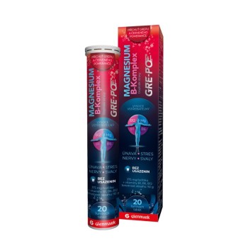 Magnesium B-komplex GRE-PO Glenmark tbl.eff.20