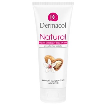 Dermacol Natural výživný mandlový krém na ruce a nehty 100ml