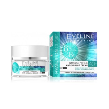 EVELINE HYALURON CLINIC 40+ Denní/noční krém 50ml