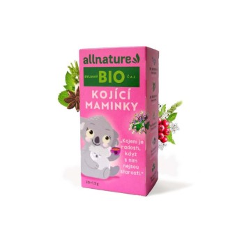 Allnature Kojící maminky bylinný čaj BIO 20x1.5g