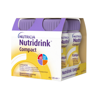 Nutridrink Compact s přích.banán por.sol.4x125ml