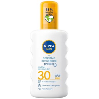 Nivea Sun sprej na opalování Sensitive OF30 200ml