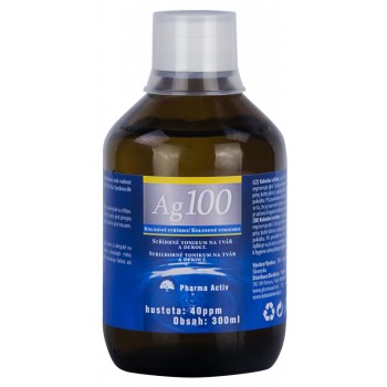 Koloidní stříbro Ag100 40ppm 300ml