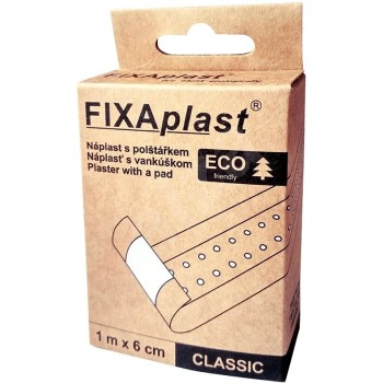 FIXAplast ECO CLASSIC náplast s polštářkem 1mx6cm