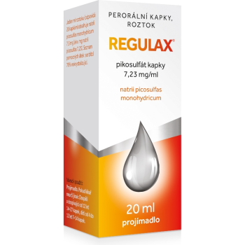 Regulax Pikosulfát kapky 7.23mg/ml gtt.sol.1x20ml