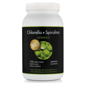 Advance Chlorella + Spirulina BIO 1000tbl