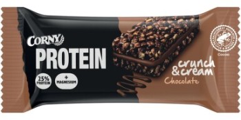 CORNY PROTEIN Crunch&Cream Čokoláda 35g