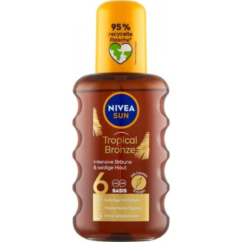 Nivea Sun olej na opalování ve spreji s karotenem OF6 200ml