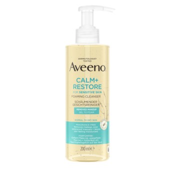 Aveeno Calm+Restore čistící pěna 200ml