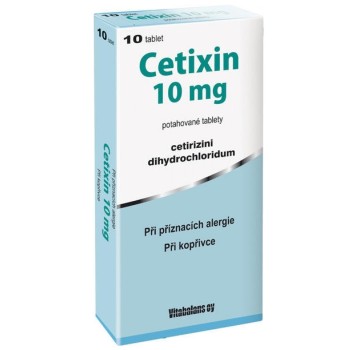 Cetixin 10mg potahované tablety 10ks