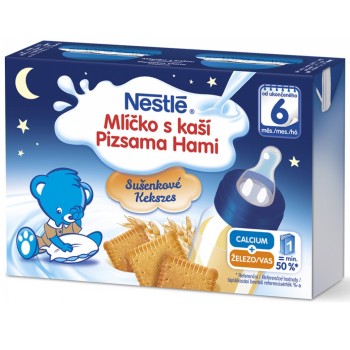 Nestlé Mlíčko s kaší sušenkové 2x200ml